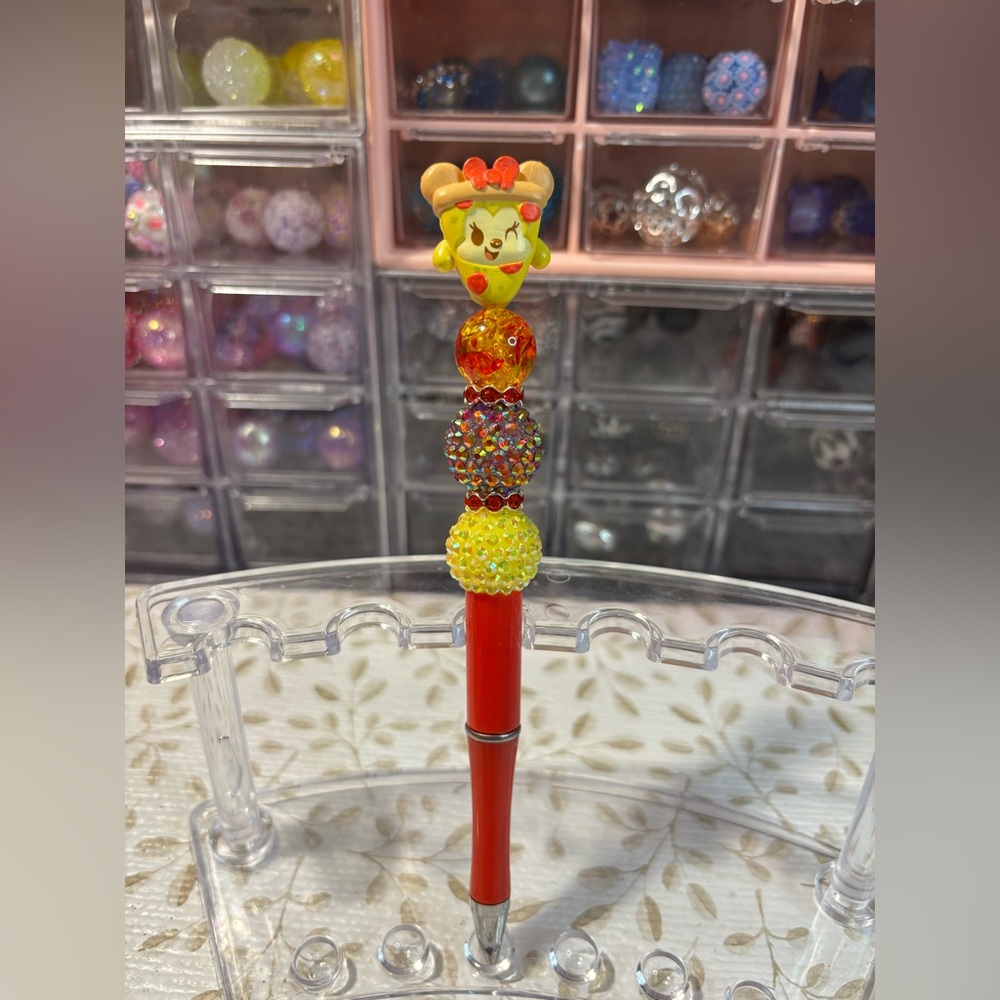 - Handmade Beaded Doorables Pen